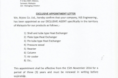 Mytec Agreement